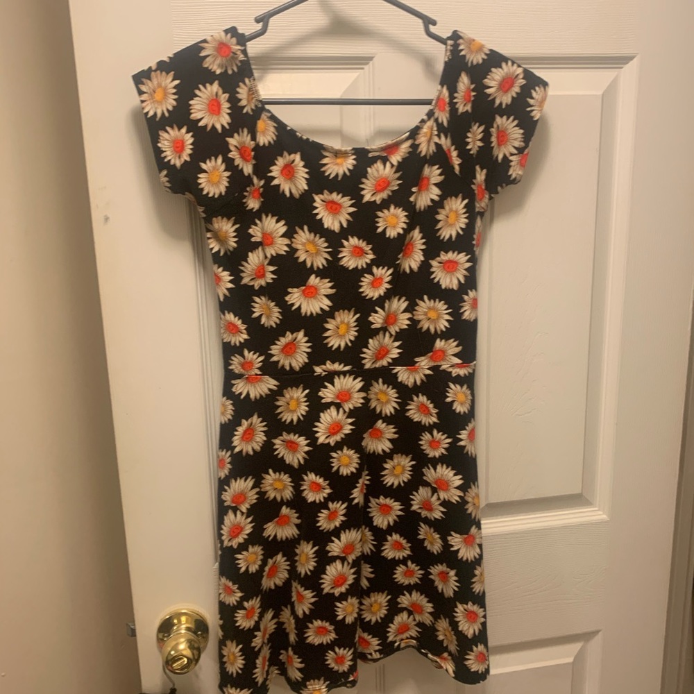 Fit and flare sundress cotton